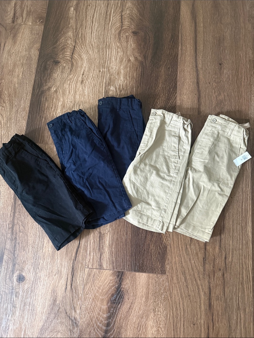 Boys uniform short lot – Black, Navy & Khaki